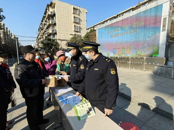 活動現(xiàn)場。秦虹街道供圖